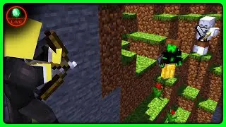 Failing at Minecraft Manhunt | LIVE