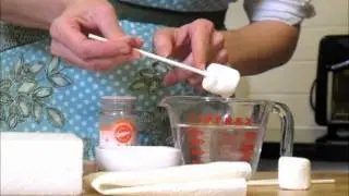 Sugarlicious mini tutorial: Sparkly Party Marshmallows