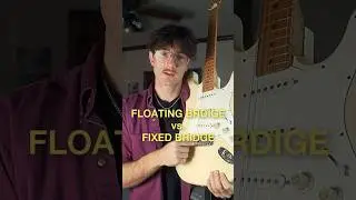 Floating vs. fixed bridge&hellip; #guitar #guitarist #guitartalk #stratocaster #guitarsetup #guitartech