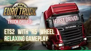 ETS2 with MOZA R5 Review | First Time Gameplay & Relaxing Truck Route #ets2 #mozar5 #simracing
