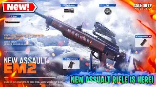 New Assault Rifle EM2 Preview | Ground war 2.0 Teaser | Season 11 | COD Mobile | Warrior Vision YT