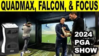 FORESIGHT SPORTS FALCON, QUADMAX & FOCUS AI (2024 PGA Merchandise Show)