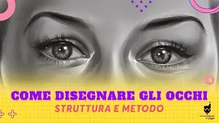 Disegnare OCCHI REALISTICI |  STRUTTURA e METODO