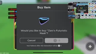 SNIPING ZARC&rsquo;s FUTURISTIC MASK #381