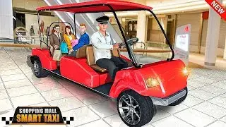 Shopping Mall Smart Taxi: Family Car Taxi Games Gameplay