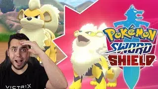 2 ENCOUNTERS INTO STREAM?! Shiny Growlithe and Arcanine in Pokemon Sword and Shield!