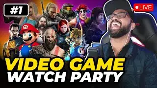 Video Game Watch Party! Reacting to YOUR Video Game Clips, Trailers & Songs! #1