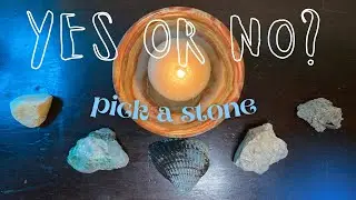 *quick* yes or no tarot reading | pick a card // stone 🦋