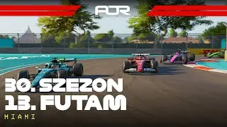 Végre volt tempóm úgy ahogy! AOR S30 T1 R13 Miami Nagydíj