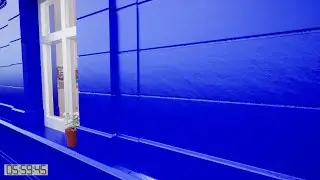Watching Blue Paint Drying In Paint Drying Simulator
