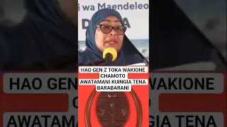 GEN Z TOKA WAKIONE CHAMOTO AWATAMANI KUINGIA TENA BARABARANI