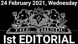 The Hindu Editorial Today | The Hindu Newspaper Today | 24 February 2021 | A new peak