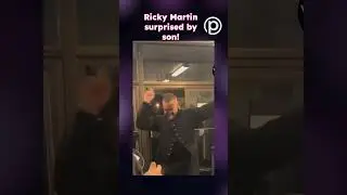 Ricky Martin and Son: The Reunion So Pure, Our Hearts Just Melted! 🫠 #RickyMartin