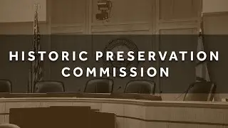 Historic Preservation Commission - 01/20/26
