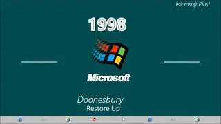 Windows 98 Microsoft Plus Doonesbury Restore Up