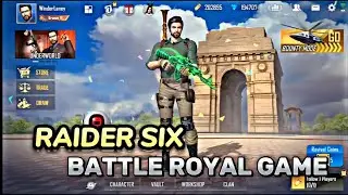 New battle royale game &bull; Raider six || raider six full gameplay 😱 || raider six download omg