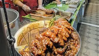 Best Halal Street Food Night Market In Bangkok.