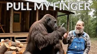 Bigfoot Pull My Finger Moment Goes Wrong in the Mountains 💨😂