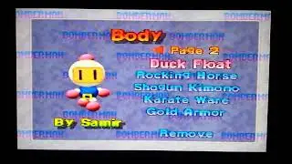 Bomberman 64 - All Custom Parts