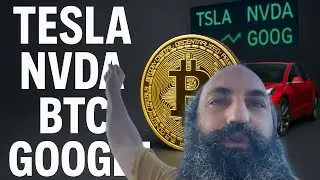 TESLA, БИТКОИН, NVDA и GOOGLE