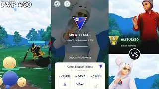 Great League PvP Showdown! PokeGOThy vs ma10ta16 - Pokemon GO Full Battle Gameplay