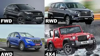 FWD vs RWD vs AWD vs 4X4 💥தெளிவான விளக்கம் தமிழில்!
