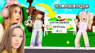 MEETING FAMOUS PEOPLE in BROOKHAVEN with IAMSANNA (Roblox Roleplay)