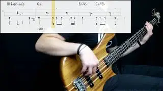 Beck - Everybody's Got To Learn Sometime (Bass Cover) (Play Along Tabs In Video)