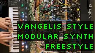 Vangelis-Style Live Modular Synth Improvisation &mdash; 80s Cinematic Eurorack Jam