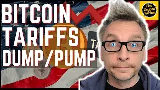 Bitcoin Tariff Dump Pump #thecryptofather #bitcoin #tariffs