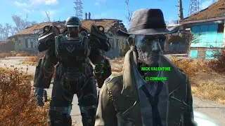 Paladin Danse and Nick Valentine's swapping dialogs. Fallout 4