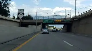 Lodge Freeway (M-10 Exits 18 to 10) southbound