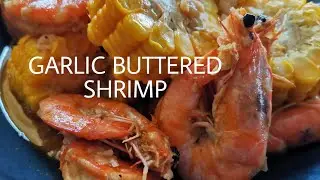 HOW TO COOK GARLIC BUTTERED SHRIMP | SEAFOOD BOIL | NIKKA KUSINERA