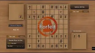 YAKUZA KIWAMI 2 Shogi Ranked Match Someya 2nd Kyu