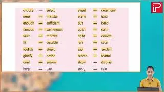 Ch 22 | Pan India | Grammar | Class 03 | Synonyms | For children