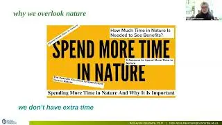 Nature-Based Well-Being Interventions: Grounded in Evidence / Featuring Dr. Holli-Anne Passmore