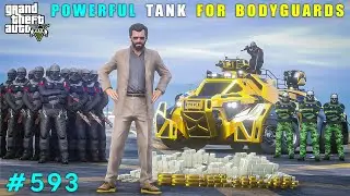 Michael Gifts Powerful Tank To Bodyguards | Gta V Gameplay