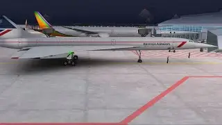 British Airways Concorde has arrived | World of Airports Gameplay 