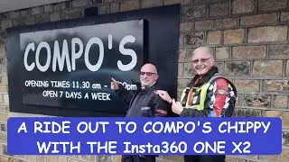 A Spring Ride - Insta360 Compo's Chippy, Holmfirth : Home of Last of the Summer Wine.