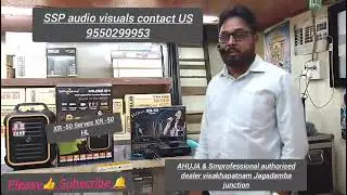 SMPROFESSIONAL XR -50 HL high Quality dual Channel UHF Wireless Microphone New model explain video