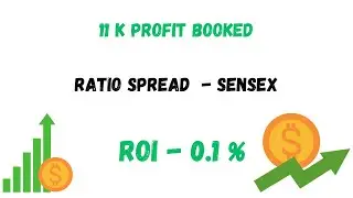 11K PROFIT BOOKED  -  RATIO Spread  BANK - NIFTY- OPTION TRADING - பங்கு சந்தை தமிழ் பங்கு வர்த்தகம்
