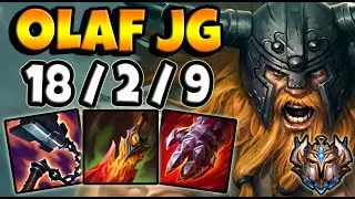 Olaf vs Xin Zhao [ Jungle ] Lol Korea Challenger Patch 12.1 ✅