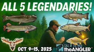 Как поймать ВСЕХ 5 легендарных рыб на этой неделе в Call of the Wild: The Angler