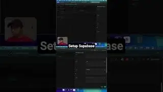 Basic setup database melalui Supabase. Kursus 3 jam penuh, percuma ada di Youtube. #vibecoding