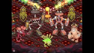 My Singing Monsters | Earth Island - Reedling, Hyehehe, Stoowarb, Rare Wubbox, Epic Wubbox (quintet)