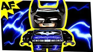 BATMAN ELECTRO Suit Animated Short & Lego DC Super Heroes Minifigure Review
