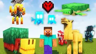 Trapping EVERY Mob In Minecraft Hardcore!