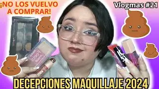 VLOGMAS #21 | DECEPCIONES DE MAQUILLAJE 2024 #7! | DAPOP, RUBY ROSE, GIGOT, MELY, MISS LARA - ARG