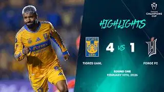 Tigres UANL vs Forge FC | 2026 Concacaf Champions Cup | Round One