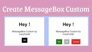 [C# WPF] - Create MessageBox Custom with LazyCodet